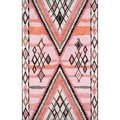 Momeni Margeux Chinese Machine Made Area Rug, Pink - 5 ft. x 7 ft. 6 in. MARGEMGX-2PNK5076